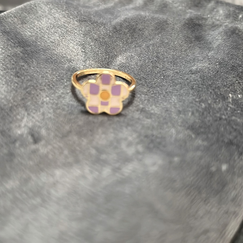 Adorable 925 Daisy Ring
